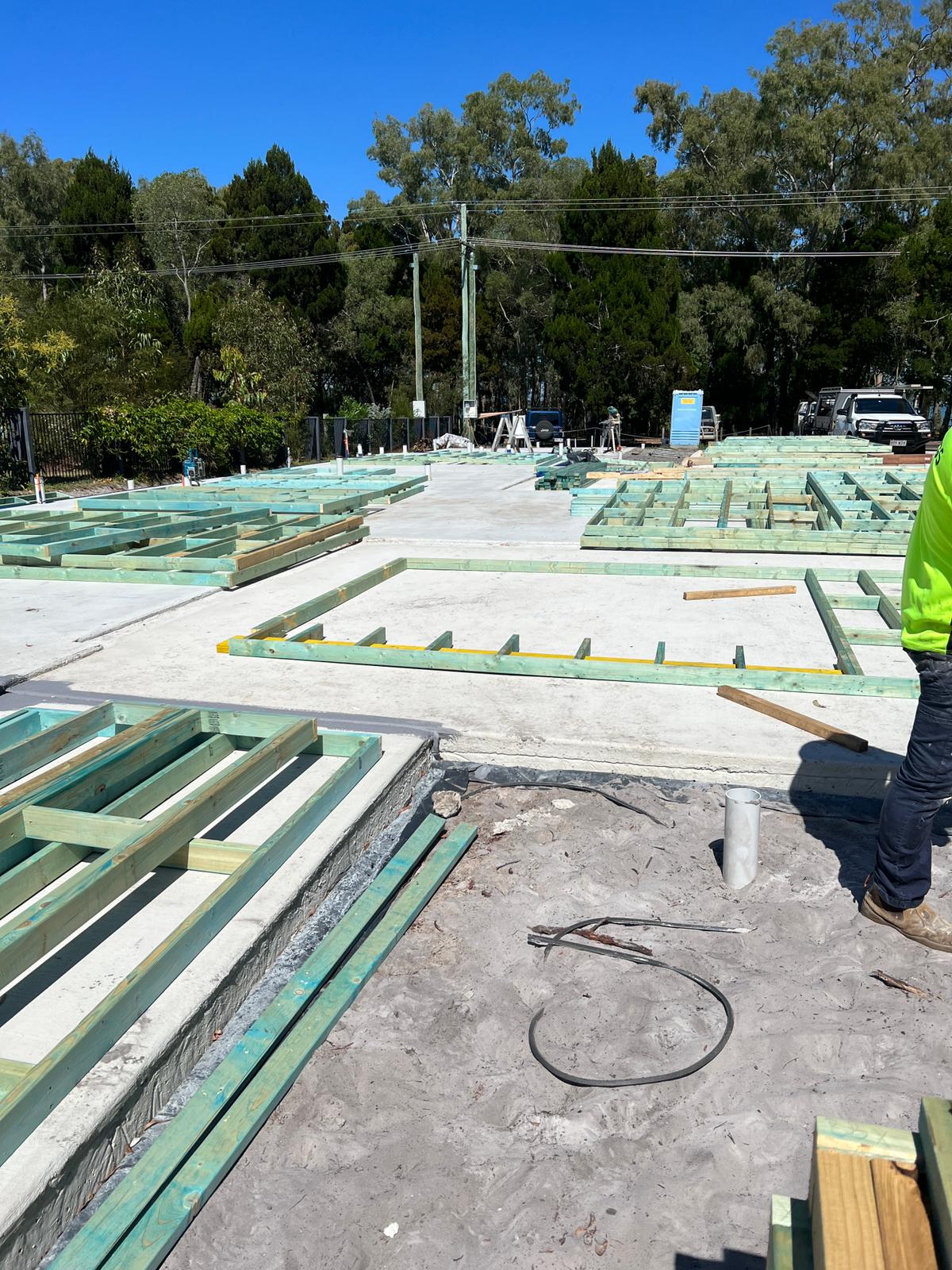 Footings in Chambers Flat